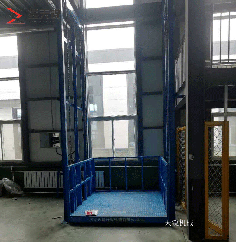 孝感导轨式升降机验收合格